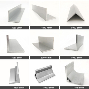 Angle en aluminium de finition de moulin 6061-t6 120 degrés