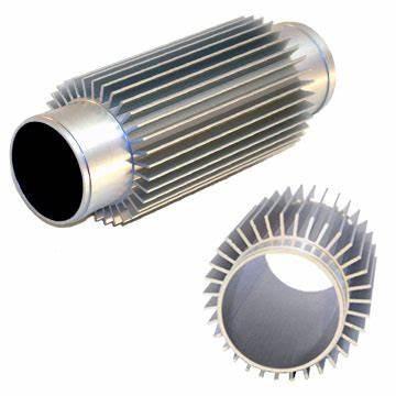 Dissipateur thermique rond en aluminium pour radiateur